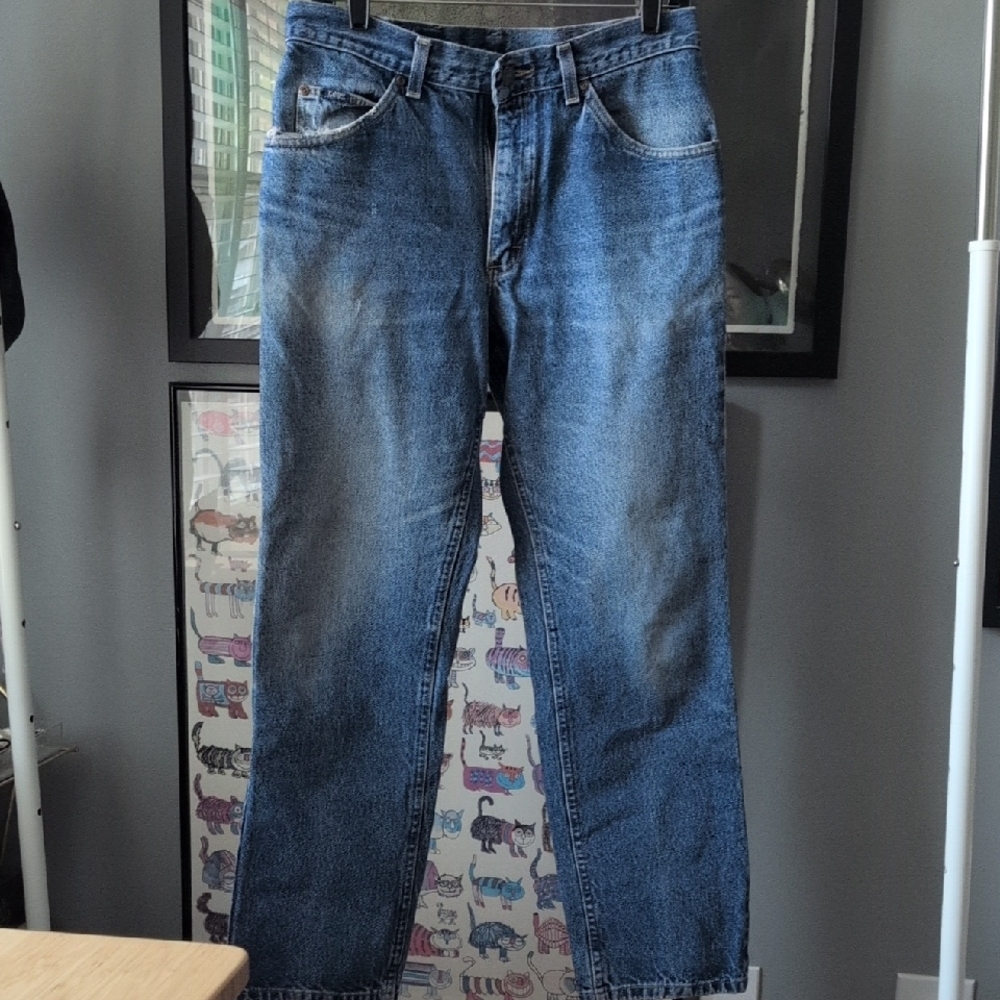 VTG Lee Straight Leg Jeans - 💯 Cotton